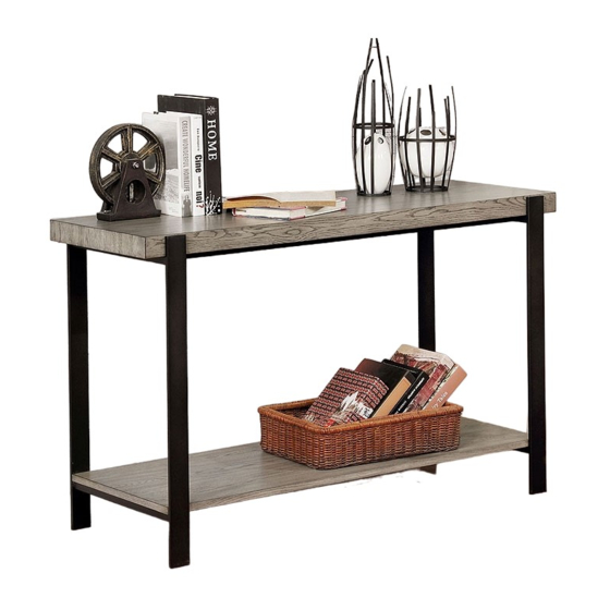 Furniture of America CM4618S Assembly Instructions