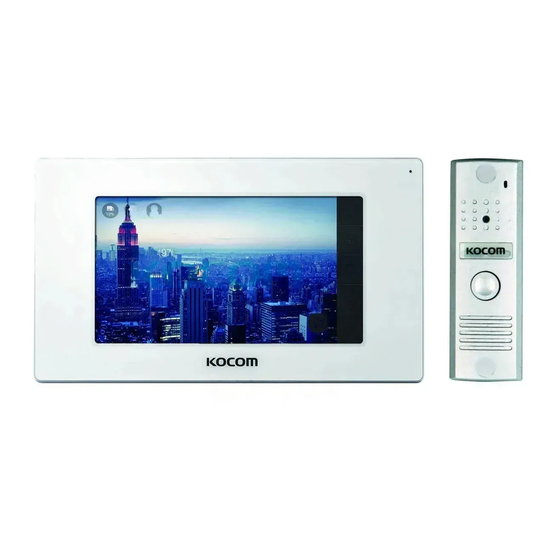 KOCOM HomeManager KC-MC31 Manual