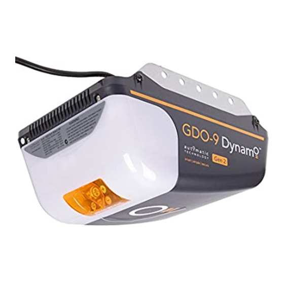 Automatic Technology SecuraLift GDO-9v3 Installation Instructions Manual