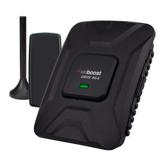 Wilson Electronics weBoost DRIVE 4G-X 470510R User Manual