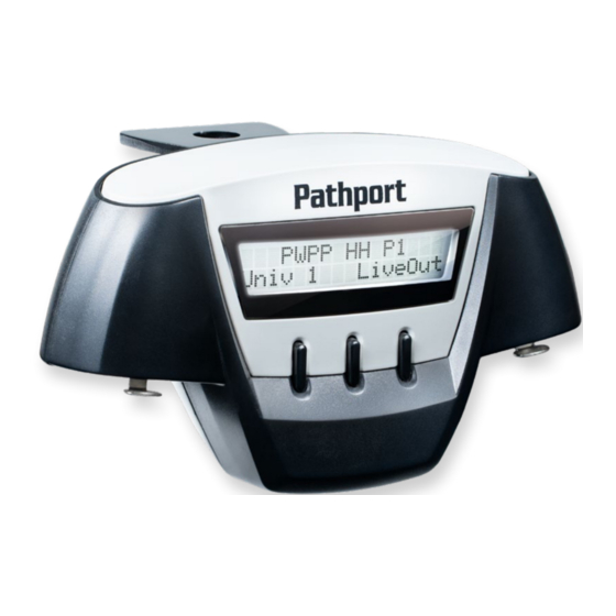 pathway Pathport PWPP HH P1 XLR5F User Manual