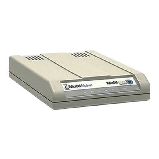 Multitech MultiModem MT5656ZDX-V Modem Manuals