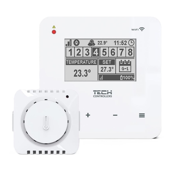 Tech Controllers EU-WiFi 8S p User Manual