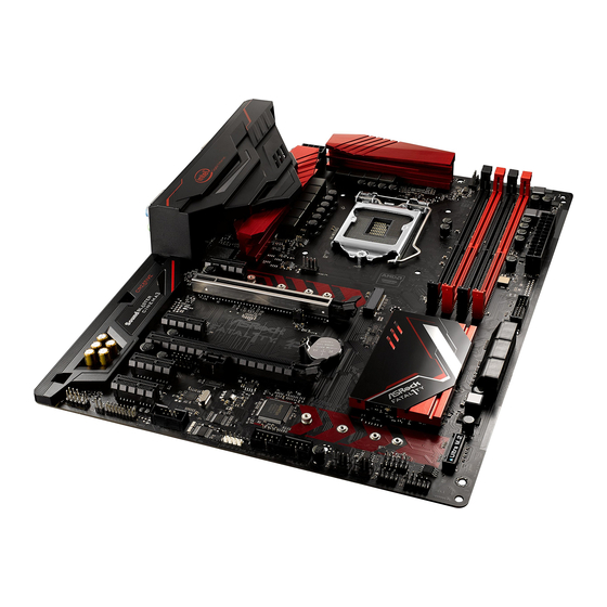 ASROCK Fatal1ty B250 Gaming K4 Series User Manual