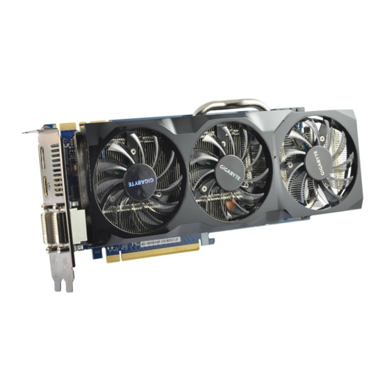 Gigabyte GV-N560448-13I User Manual