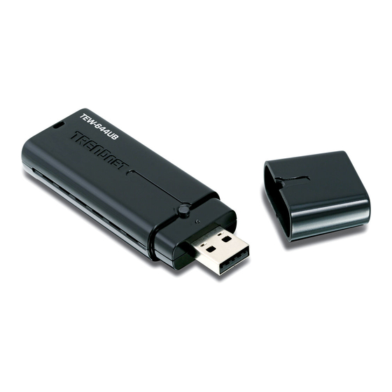 TRENDnet tew-644ub Quick Installation Manual