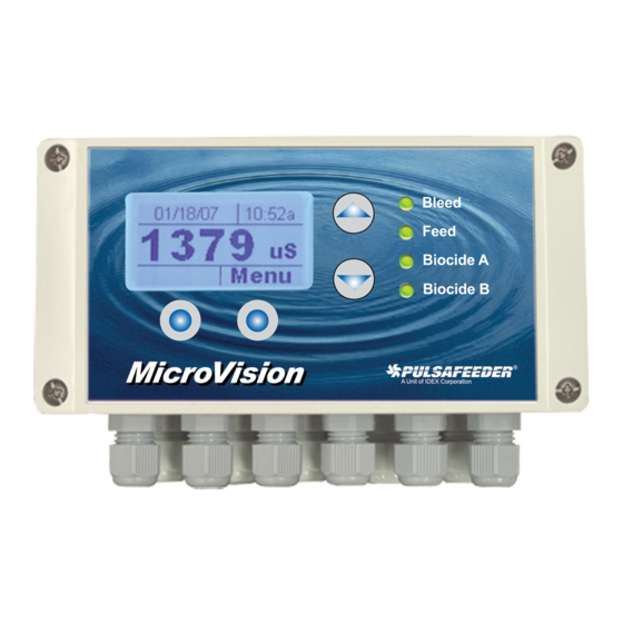 Pulsafeeder MicroVision Pump Control Box Manuals