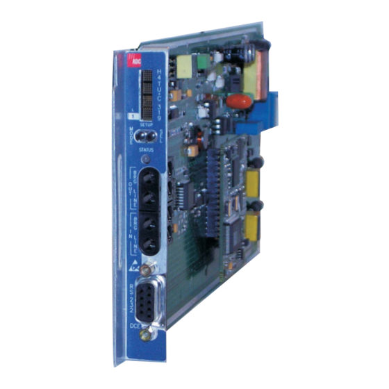 ADC H4TU-C-319 List 1 Line Unit User Manual