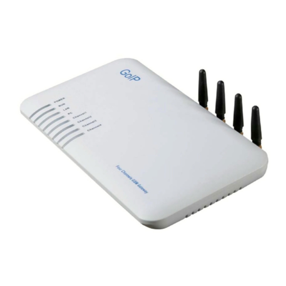 Etross GoIP400 User Manual