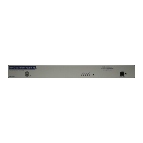 DPS Telecom NetGuardian V16 G2 Manuals