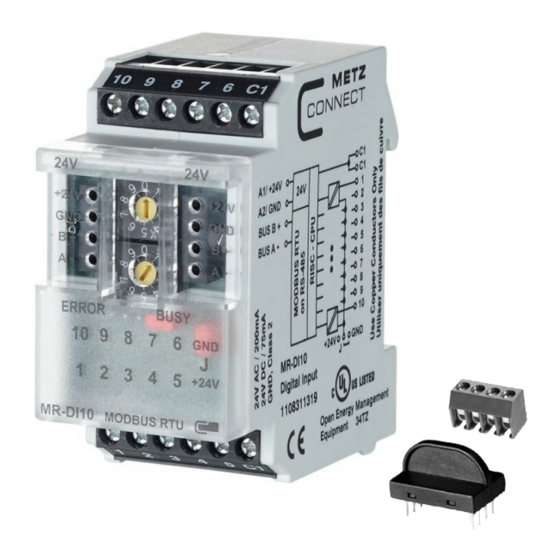 Metz Connect MR-DI10 Manual
