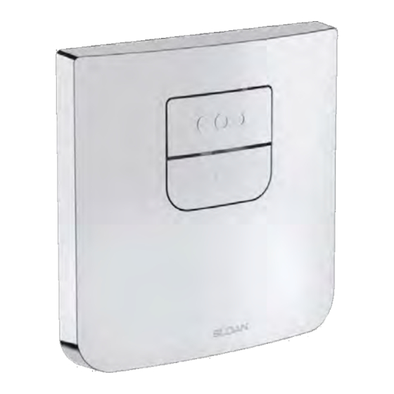 Sloan TRUFLUSH TRF 8900-CP Installtion Instructions