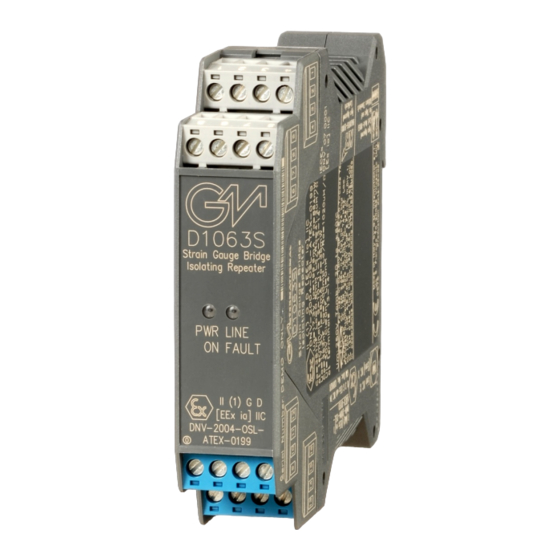 GMI D1063S Instruction Manual