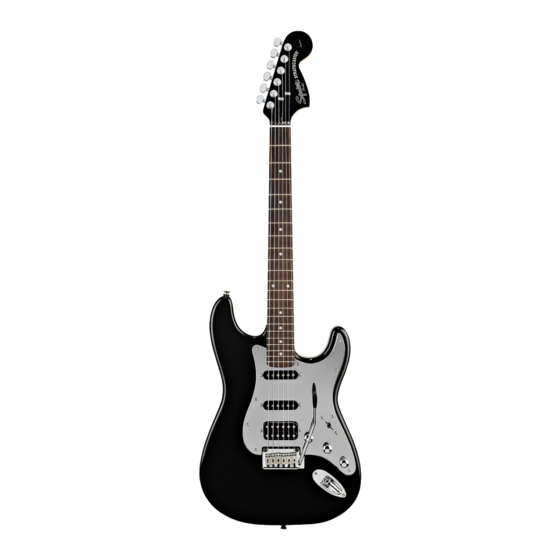 Squier Standard HSS Strat Specifications