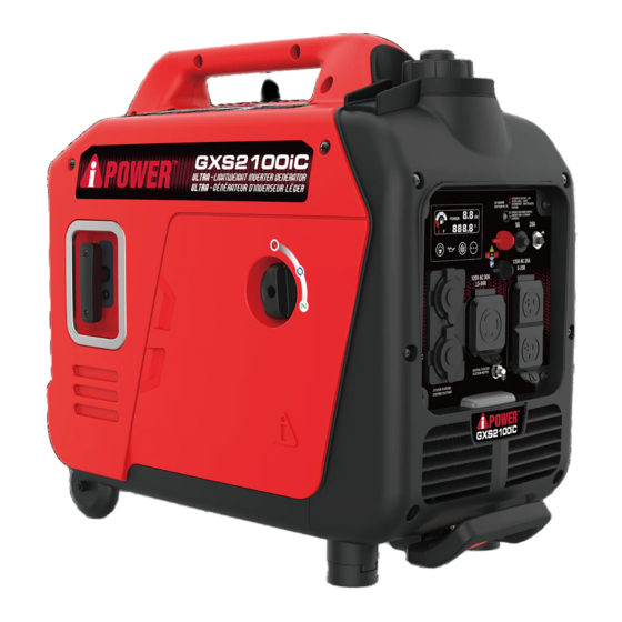 iPower GXS2100iC Owner's Manual