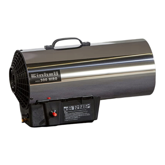 EINHELL HGG 120 NIRO Operating Manual