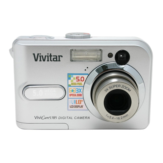 Vivitar Vivicam 5385 User Manual