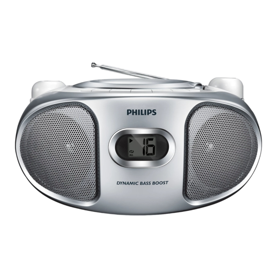 Philips AZ105S/96 User Manual