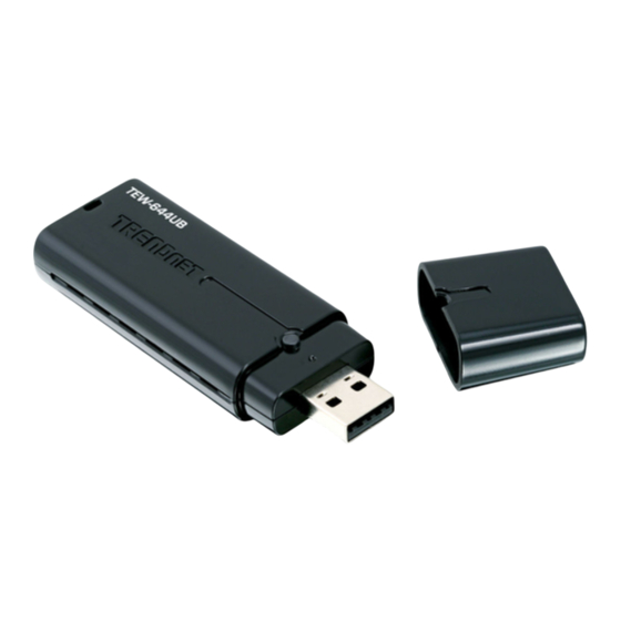 TRENDnet TEW-644UB Quick Installation Manual