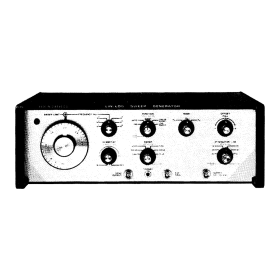 Heathkit IG-1275 Manual