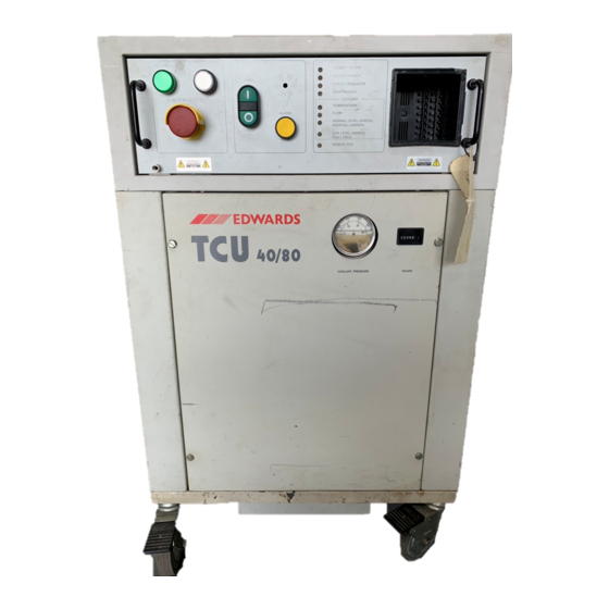 Edwards TCU 40/80 Instruction Manual
