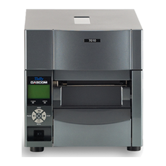 Tally Dascom 7010 Installation Manual