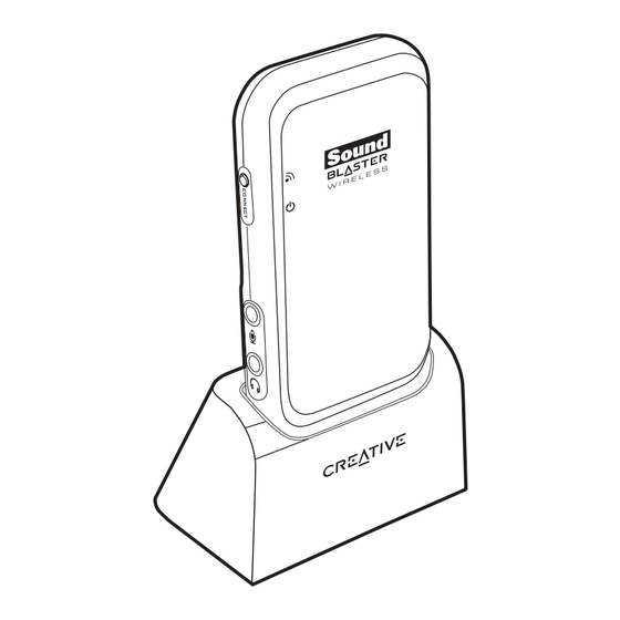 Creative Sound Blaster User Manual