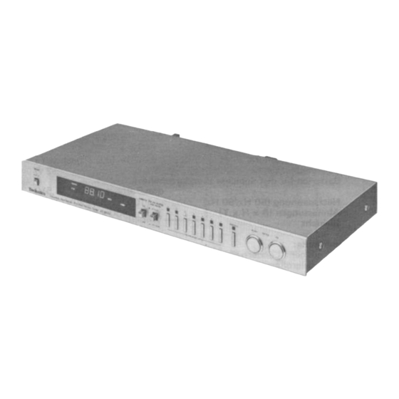 Technics ST-8055 Service Manual