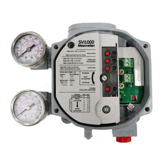 GE SVi 1000 Masonelian Quick Start Manual