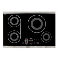 LG LCE30845 - 30in Induction Cooktop Manual