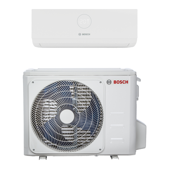 Bosch Climate 5000 MS 18 OU Owner's Manual