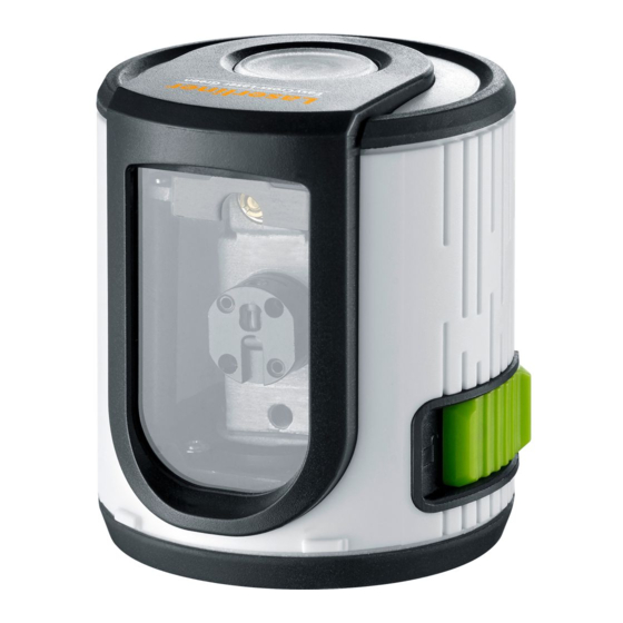 LaserLiner EasyCross-Laser Green Manual