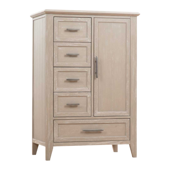 Franklin & Ben BECKETT CHIFFOROBE B14427 Manual
