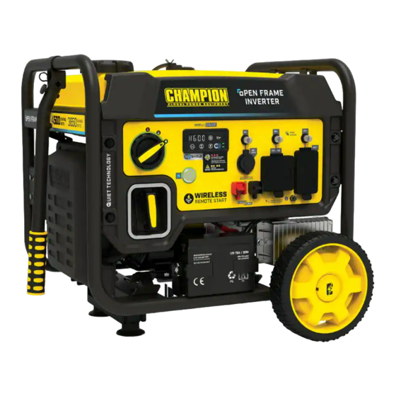 Champion Power Equipment 201054 Operator's Manual