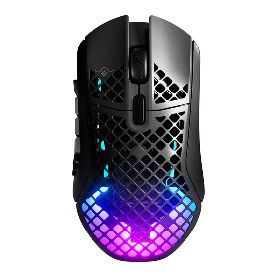 SteelSeries AEROX 9 WIRELESS Product Information Manual