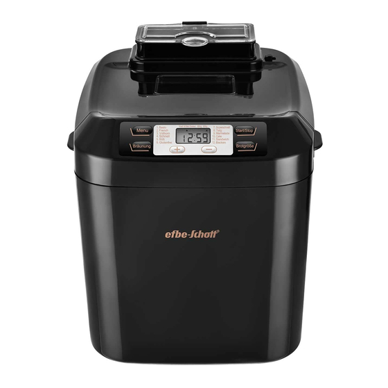 EFBE-SCHOTT SC BBA 1000 BK CP Manual