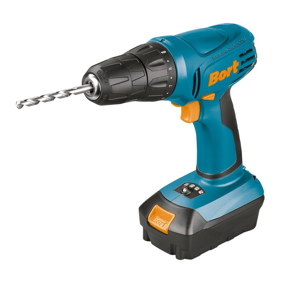 User Manuals: Bort BAB-18U-LiK Cordless Drill Driver