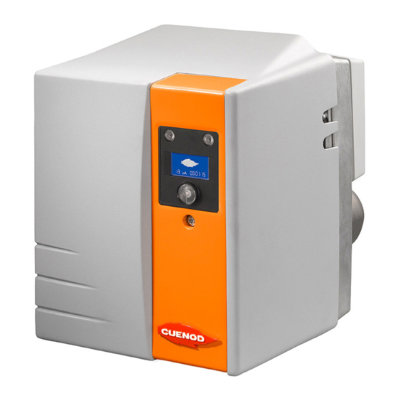 User Manuals: Cuenod NC4 R101A Burner