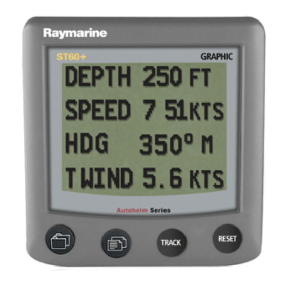 Raymarine ST60 Operating Manual