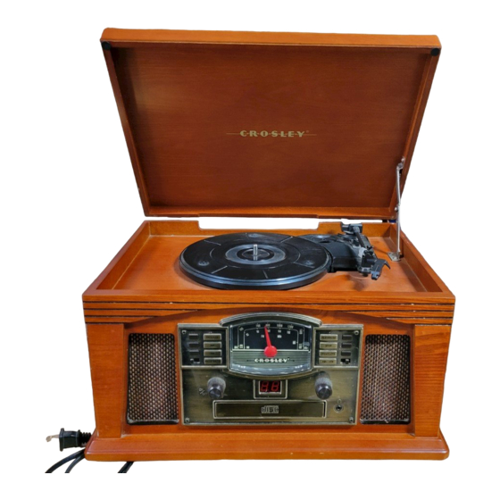Crosley Lancaster CR42 Instruction Manual