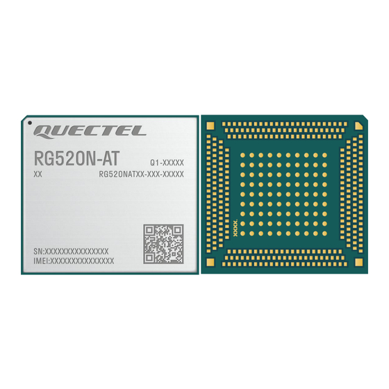 Quectel RG520N-AT Manuals