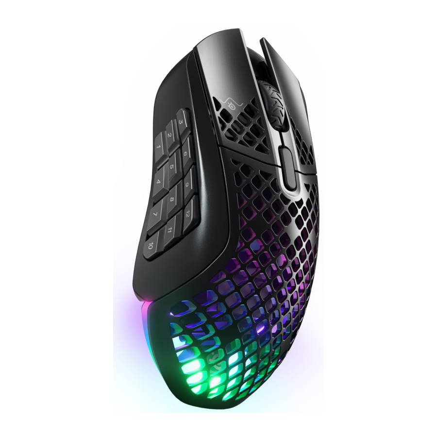 SteelSeries AEROX 9 WIRELESS Manual