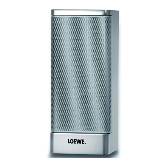 Loewe Satellite Centerspeaker I Compose Operating Instructions Manual
