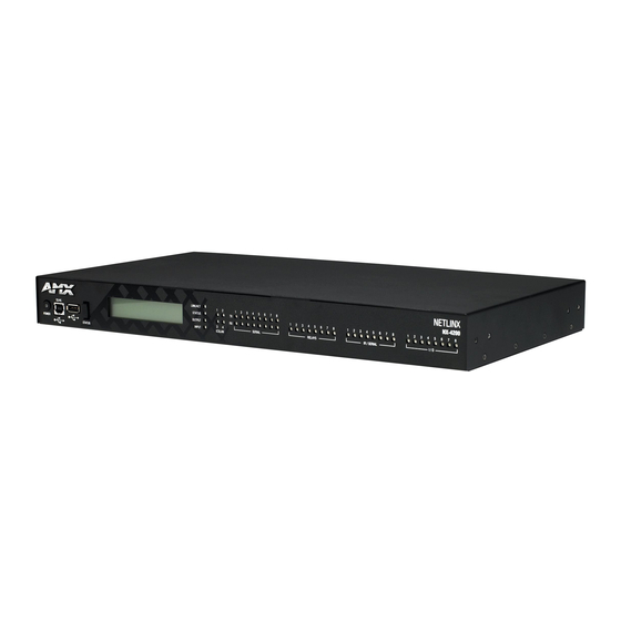 AMX NX-2200' NX-3200 Hardware Reference Manual