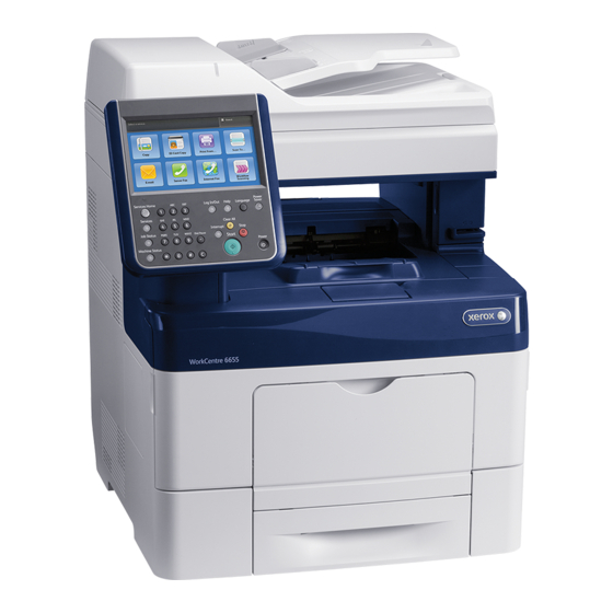 Xerox WorkCentre 6655 Manual
