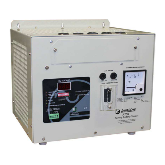 La Marche A75R Installation And Operation Manual