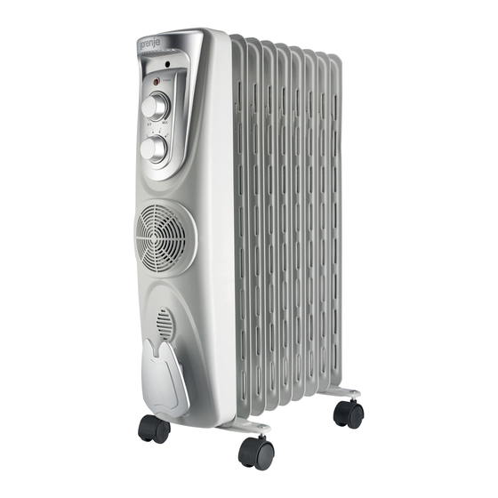 Gorenje OR2500MFM Instructions For Use Manual