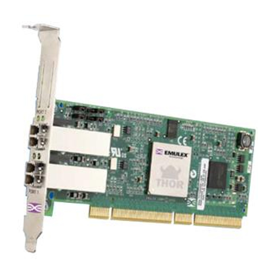 Emulex LP1050DC Installation And Reference Manual