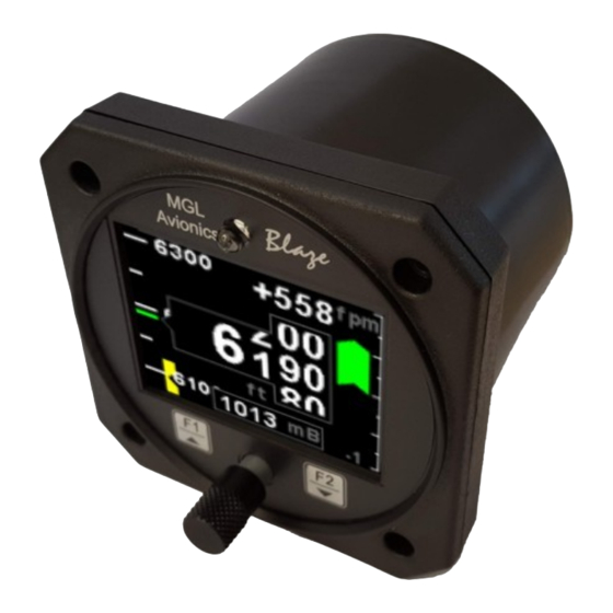 Blaze ALT-7 Operating Manual