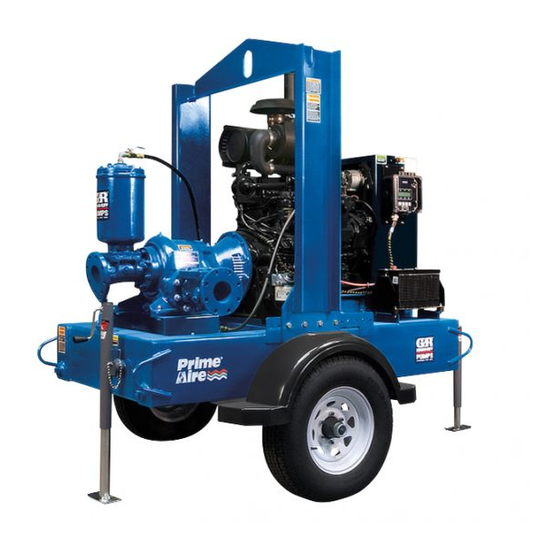GORMAN-RUPP PUMPS PA4A60-4045T FT4 Installation, Operation, And Maintenance Manual With Parts List